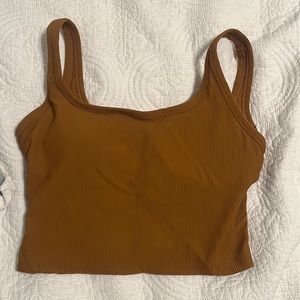 Padded amazon workout top. Very supportive, no bra needed